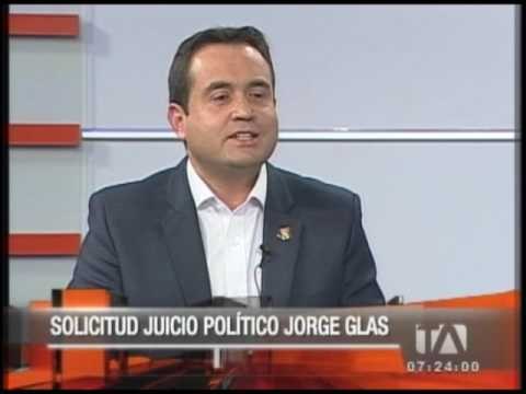 Entrevista a Homero Castanier, Asambleísta de CREO-SUMA, sobre juicio político a Glas