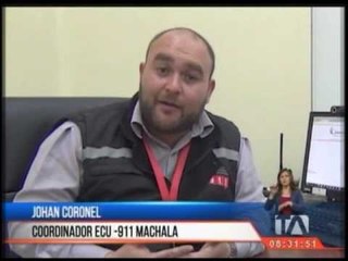 Menor alertó al ECU-911 de sujeto que intentaba quemar su hogar