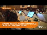 Primera Dama se reunió con esposas de alcaldes - Teleamazonas