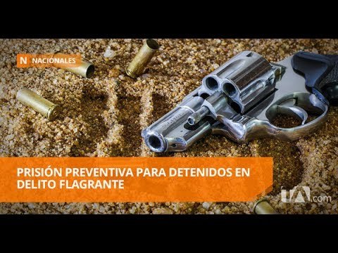 Ordenan prisión preventiva contra integrantes de banda de asaltantes - Teleamazonas