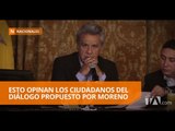 Ciudadanos opinan sobre el diálogo propuesto por Lenín Moreno - Teleamazonas