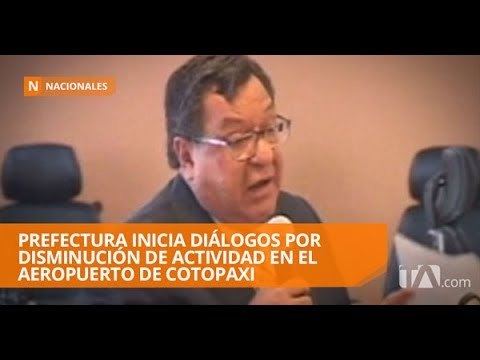 Medidas ante disminución de actividades en aeropuerto de Latacunga - Teleamazonas