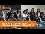 Organizaciones dicen que el Decreto 16 coarta la libertad de asociación - Teleamazonas