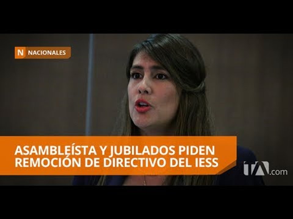 Cristina Reyes pide remoción de Richard Espinosa - Teleamazonas