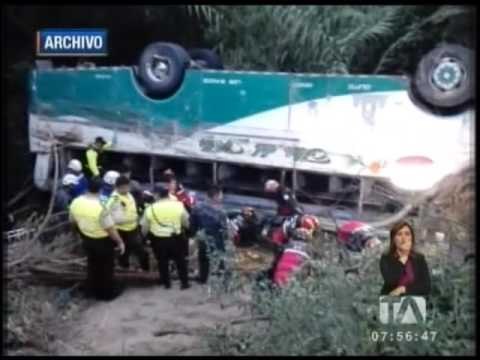 Entre 5 y 6 personas mueren al día en accidentes de tránsito en Ecuador