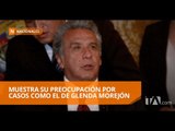 Moreno se mostró preocupado por Glenda Morejón - Teleamazonas