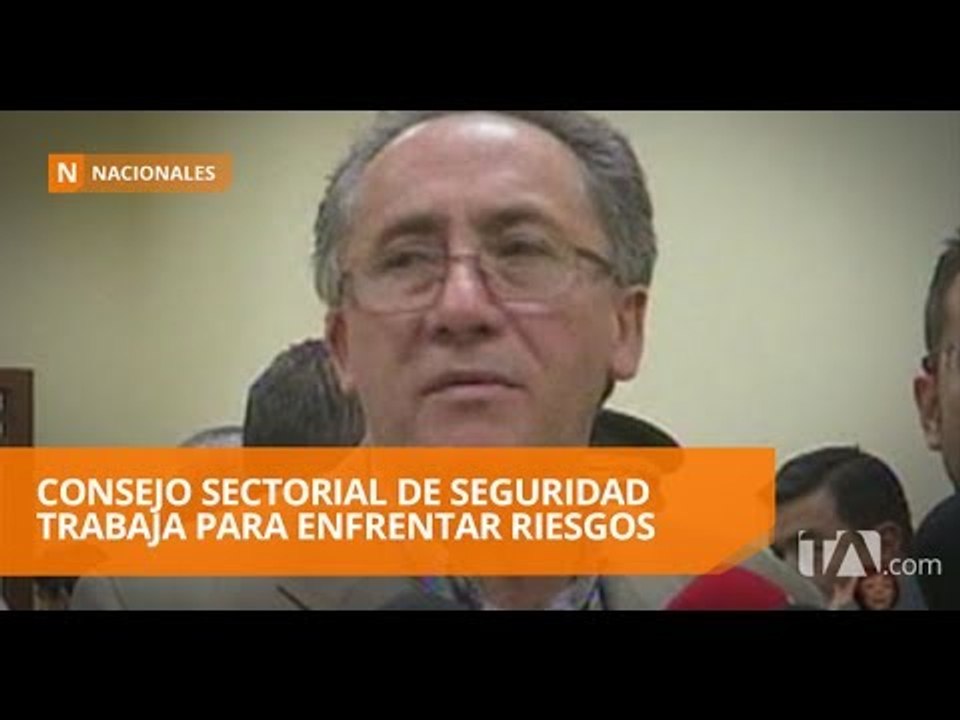 Consejo Sectorial de Seguridad analiza acciones con las autoridades - Teleamazonas