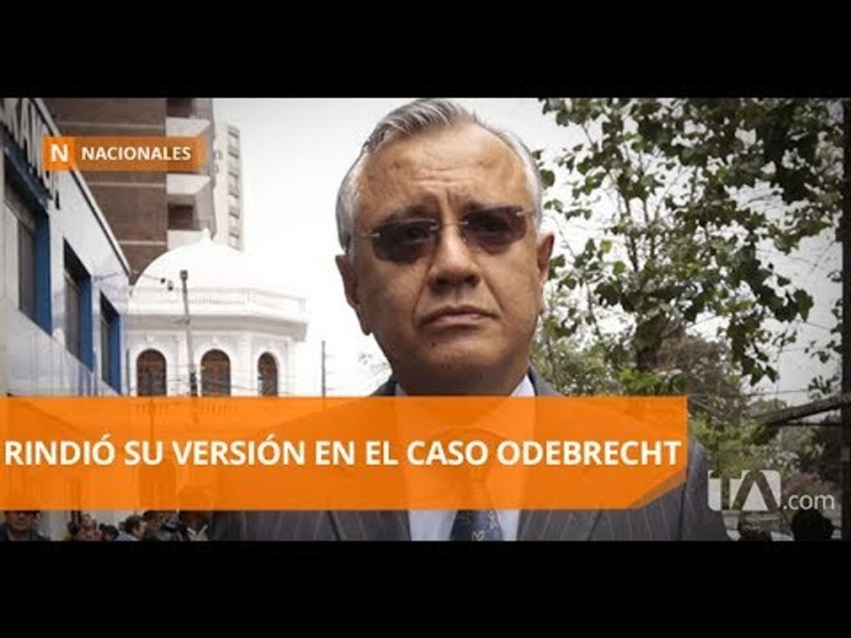 Alexis Mera comparece por el caso Odebrecht - Teleamazonas
