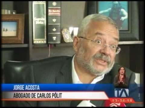 Abogado de Pólit se pronuncia sobre audio del excontralor con el director de Odebrecht