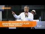 Moreno y  Glas cumplieron agenda por separado en Manabí - Teleamazonas