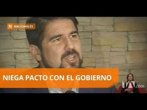 Abdalá Bucaram Pulley descarta reunión de funcionarios de gobierno con su padre - Teleamazonas