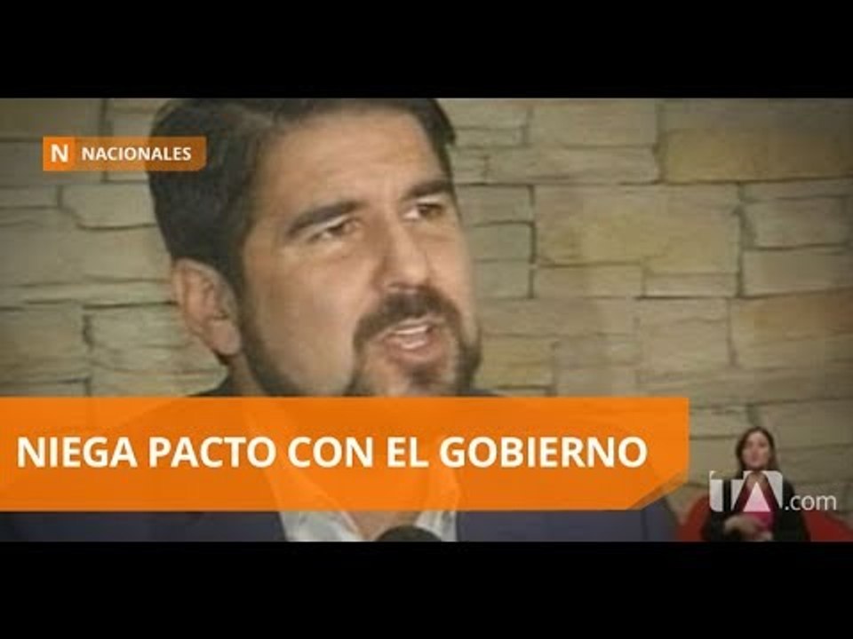 Abdalá Bucaram Pulley descarta reunión de funcionarios de gobierno con su padre - Teleamazonas