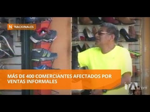 Comerciantes del sur de Quito afectados - Teleamazonas