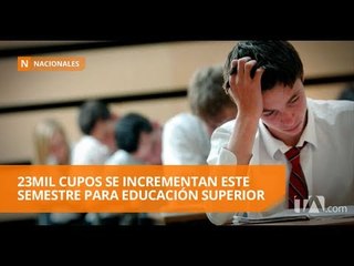 Download Video: Bachilleres tendrán dos momentos para postulación - Teleamazonas