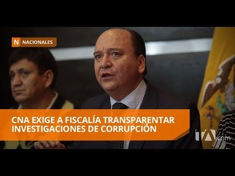 Comisión Anticurrupción hace pedido a Fiscalía - Teleamazonas