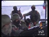 Armada del Ecuador aprehendió semisumergible en la frontera norte