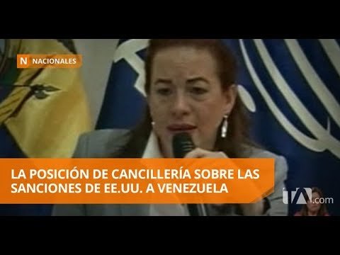 Canciller de Ecuador señala que en Venezuela hace falta conciliación interna - Teleamazonas
