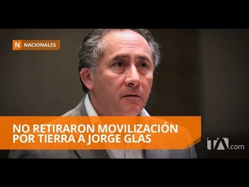 Ministro de Defensa confirma que Glas aún cuenta con servicio de protección  - Teleamazonas