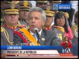 Presidente Moreno solemnizó el ascenso de oficiales