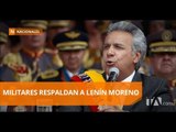 Militares respaldan procesos de diálogo propuestos por Lenín Moreno - Teleamazonas