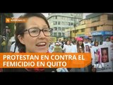 Organizaciones de mujeres marcharon contra el femicidio - Teleamazonas