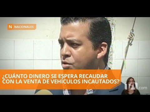 Se subastan 89 autos como parte de las medidas de austeridad - Teleamazonas