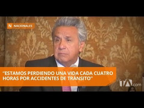 Se lanza el Pacto Nacional por la Seguridad Vial - Teleamazonas