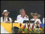 El presidente Moreno inauguró la Gran Minga Nacional Agropecuaria