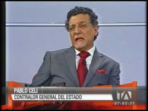 Entrevista a Pablo Celi, Contralor General del Estado