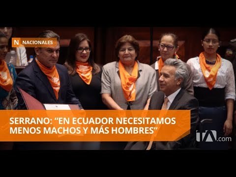 Moreno entregó a la Asamblea proyecto contra violencia de género