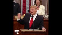 En évoquant la place des femmes, Trump se fait ovationner au Congrès