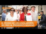 Asambleístas de CREO hacen un pedido al presidente Moreno - Teleamazonas