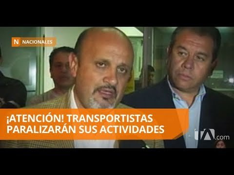 Transportistas de Quito anuncian paralización - Teleamazonas