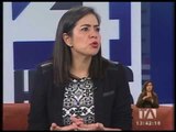 Darío Tapia y Daniela Chacón difieren sobre las razones del paro