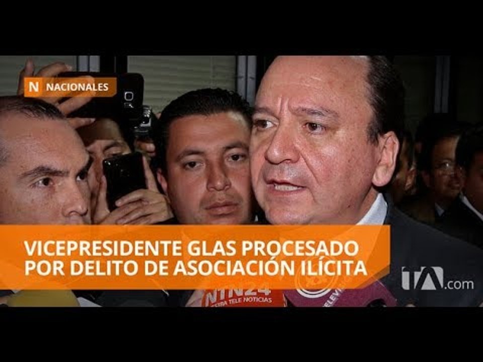 Ecuador tiene a un vicepresidente impedido de salir del país - Teleamazonas