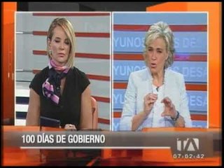 Entrevista a Cynthia Viteri, excandidata presidencial