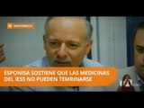 Espinosa recorrió la farmacia del Hospital Teodoro Maldonado Carbo - Teleamazonas