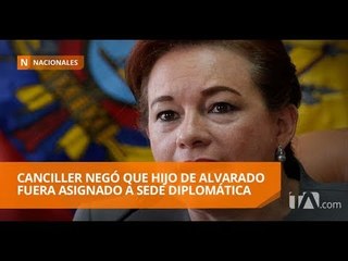 Canciller defiende nombramiento de exsecretaria de Correa como cónsul en Bruselas - Teleamazonas