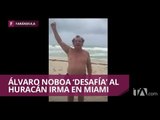 Álvaro Noboa en Miami - Teleamazonas