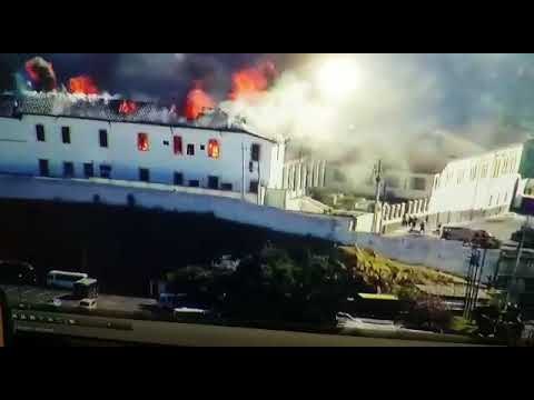 Incendio en colegio María de Nazaret