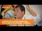 Demandan a Rafael Correa por el delito de tráfico de influencias - Teleamazonas