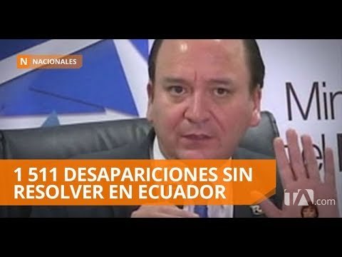 En el país hay 1 511 casos de desaparecidos sin resolver - Teleamazonas