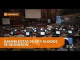 Asambleístas de Alianza PAIS analizan consulta popular - Teleamazonas
