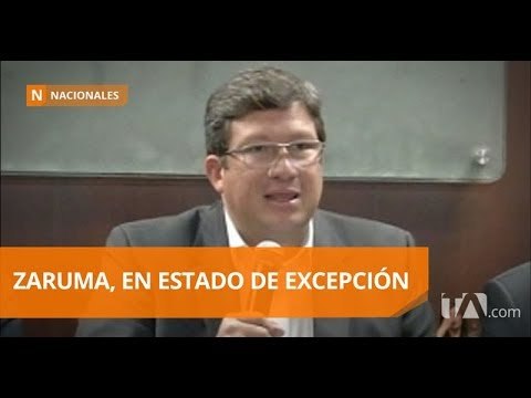 El presidente Moreno decretó estado de excepción en Zaruma - Teleamazonas
