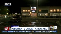 Suspects attack Uber Eats driver in Phoenix