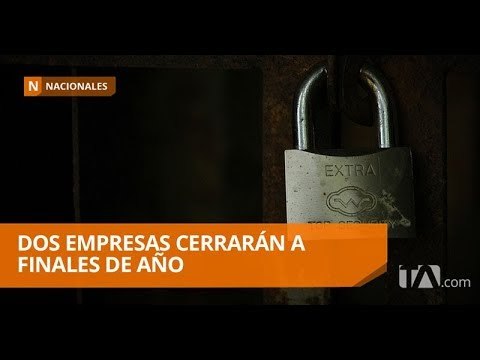 Empresa Nacional Minera y Cementera del Ecuador serán cerradas a finales de 2017 - Teleamazonas