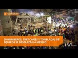 Bomberos de Quito especialistas en rescate humano van a México - Teleamazonas