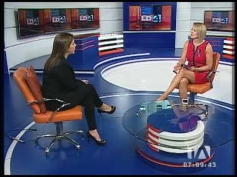 Entrevista a María Alejandra Vicuña vicepresidenta de la República Los Desayunos 24 Horas