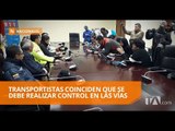 El gremio de transportistas reacciona al accidente en Otavalo - Teleamazonas
