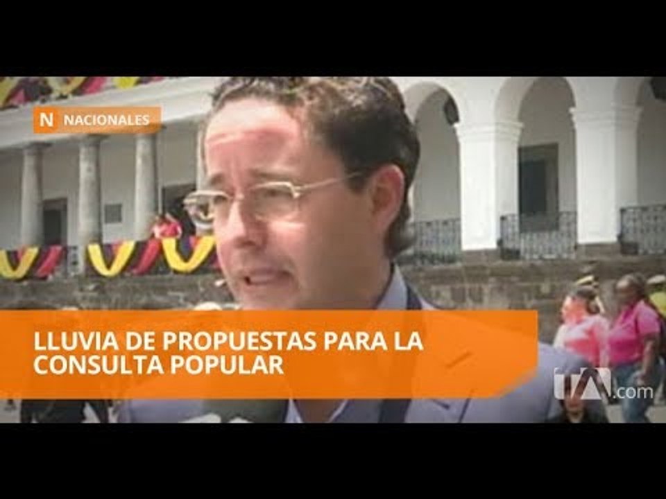 Más de 200 propuestas para la consulta llegaron hasta la Presidencia - Teleamazonas